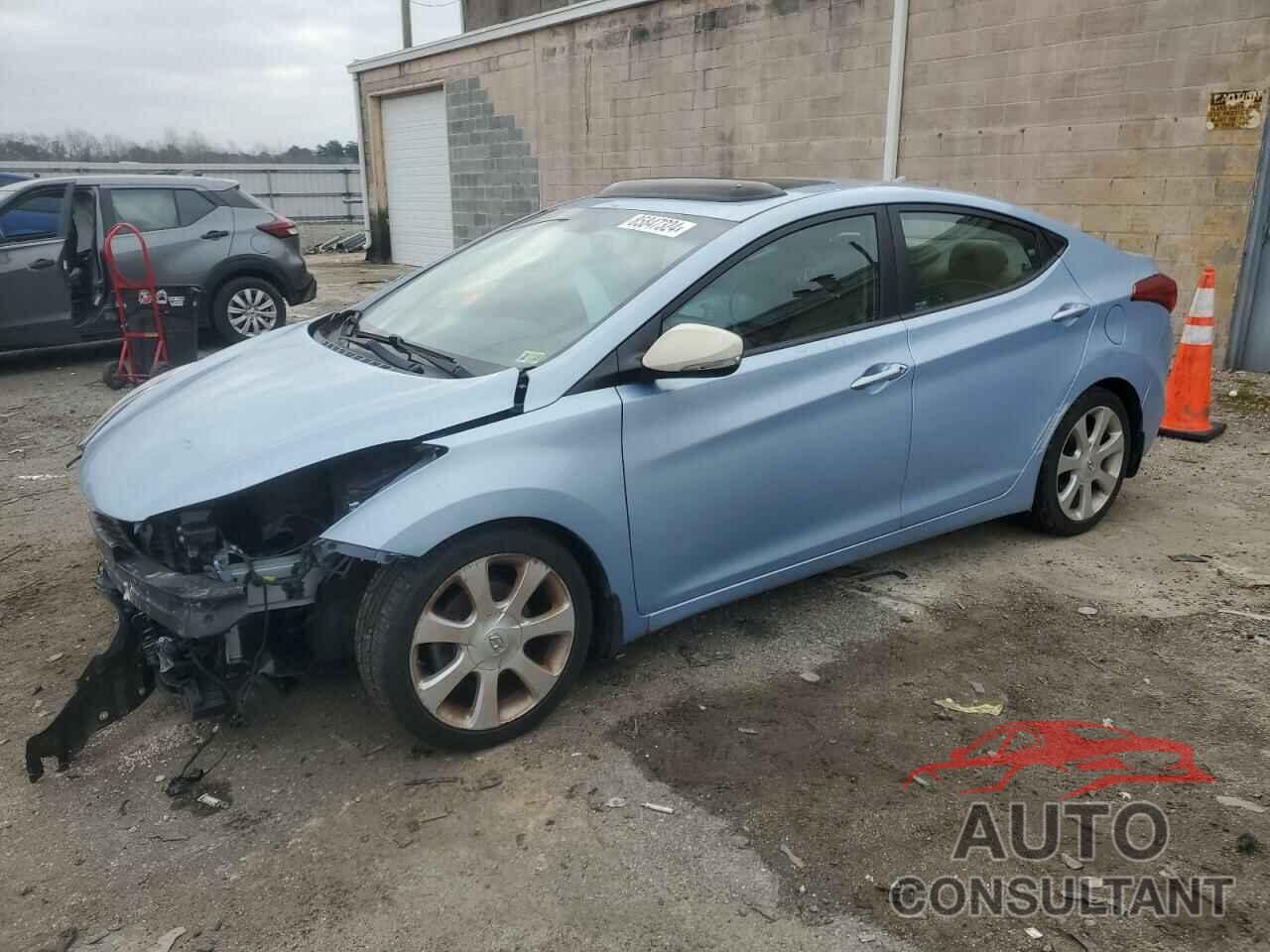 HYUNDAI ELANTRA 2013 - KMHDH4AE4DU517453