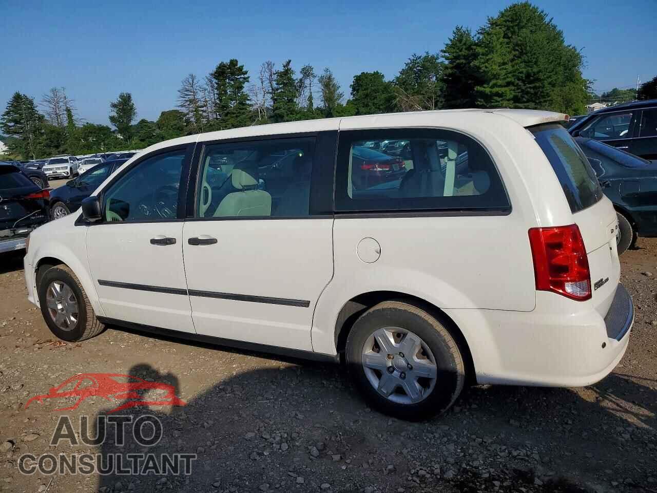 DODGE CARAVAN 2012 - 2C4RDGBG8CR251289