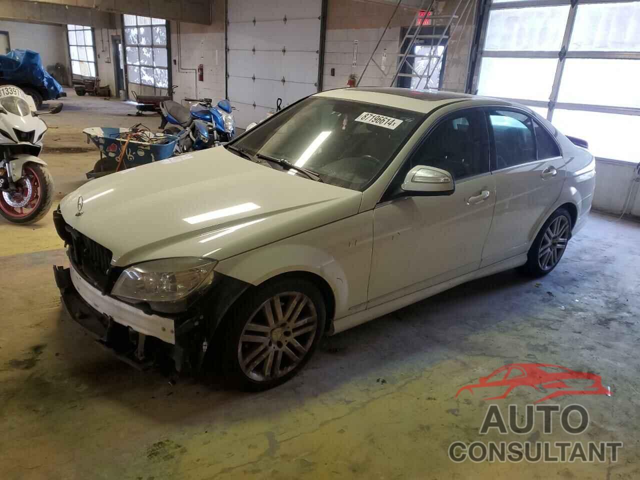 MERCEDES-BENZ C-CLASS 2009 - WDDGF81X39F240568