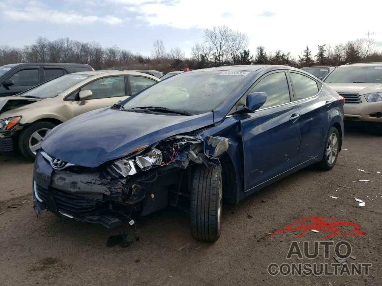 HYUNDAI ELANTRA 2016 - KMHDH4AE7GU601352