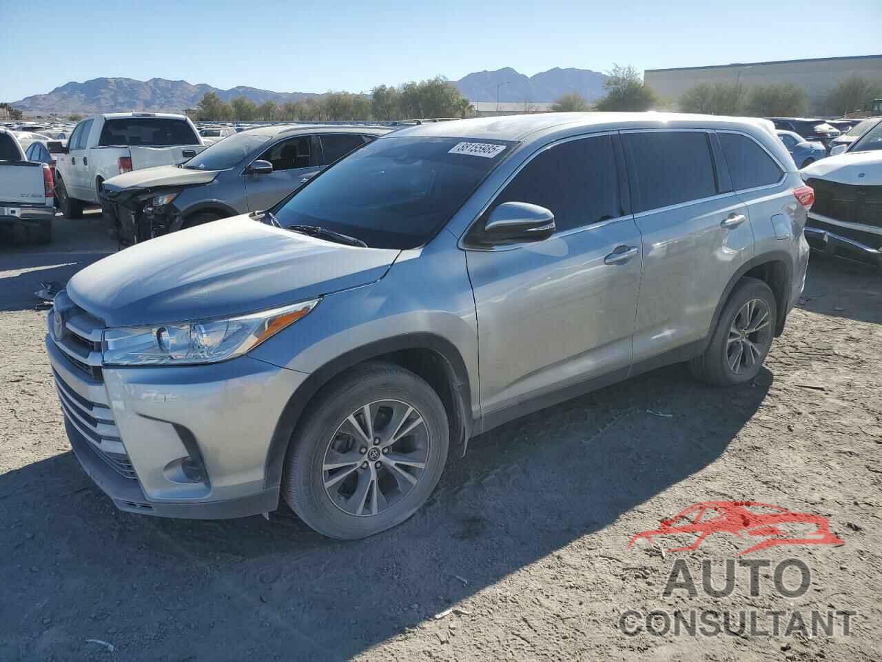 TOYOTA HIGHLANDER 2019 - 5TDBZRFHXKS944341