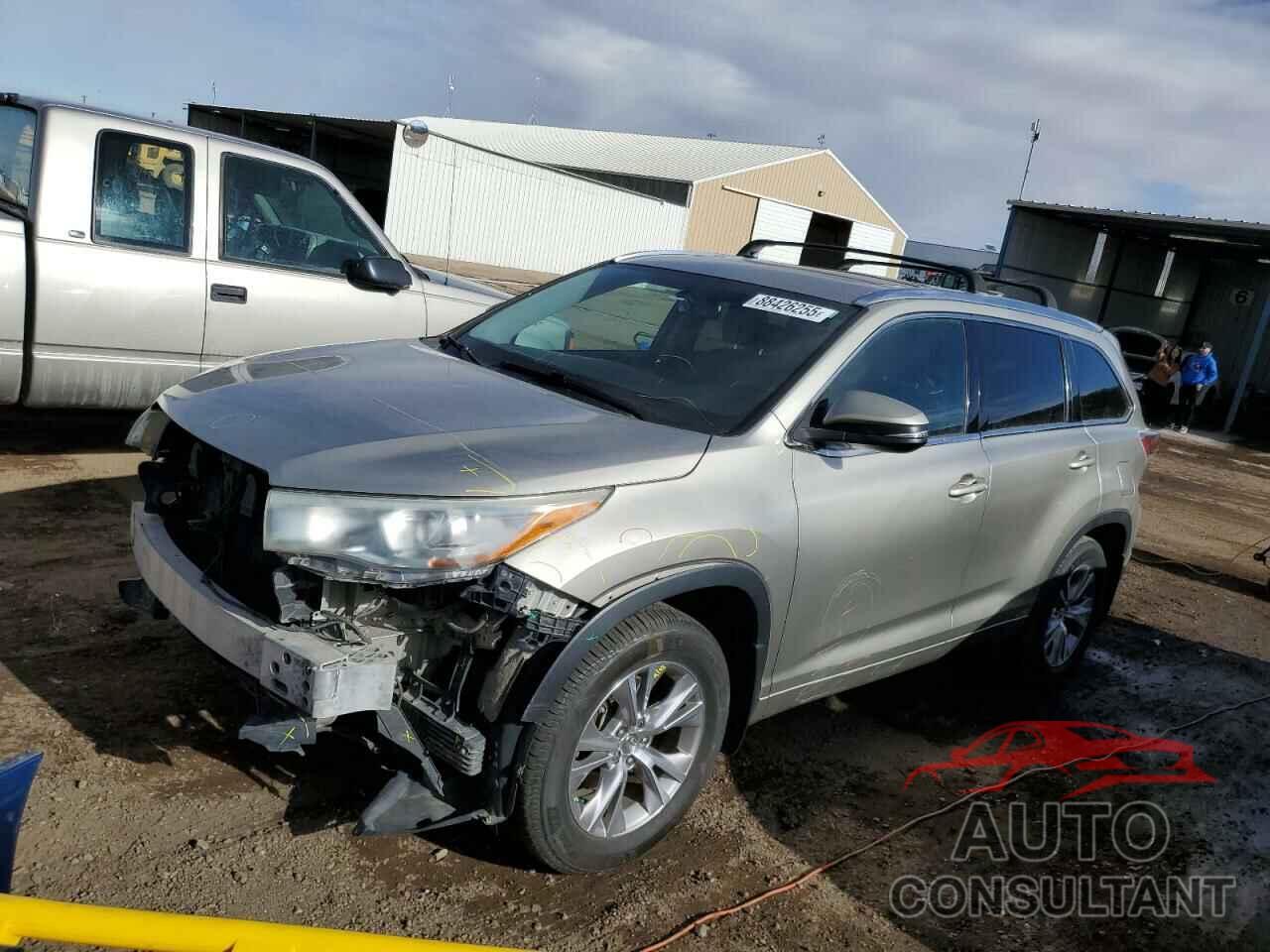 TOYOTA HIGHLANDER 2015 - 5TDJKRFH3FS212560