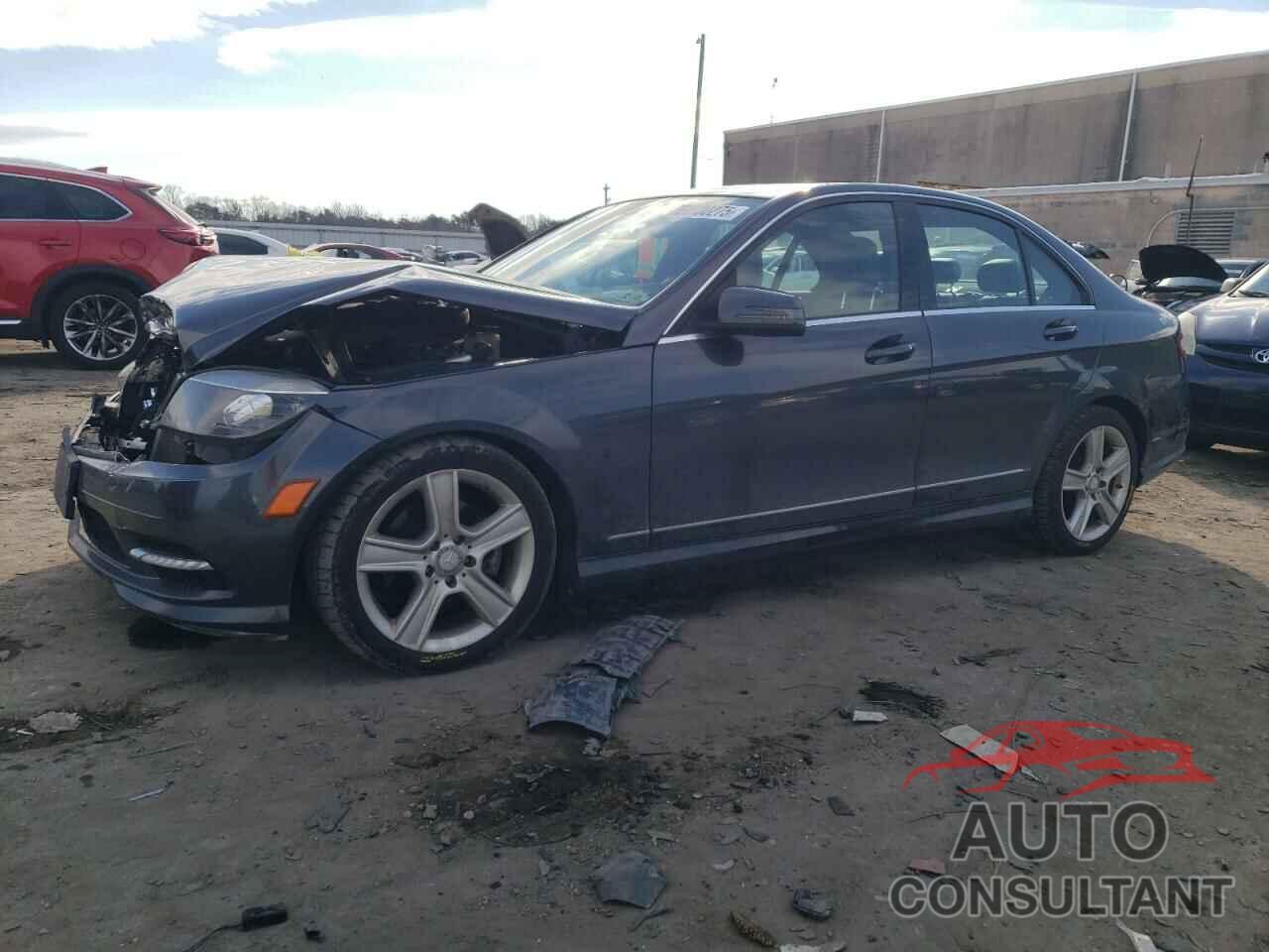 MERCEDES-BENZ C-CLASS 2011 - WDDGF8BB2BR161318