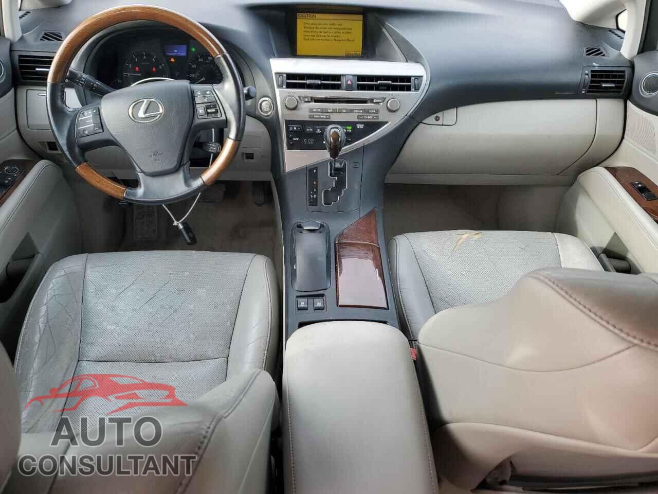LEXUS RX350 2011 - 2T2BK1BA9BC089229