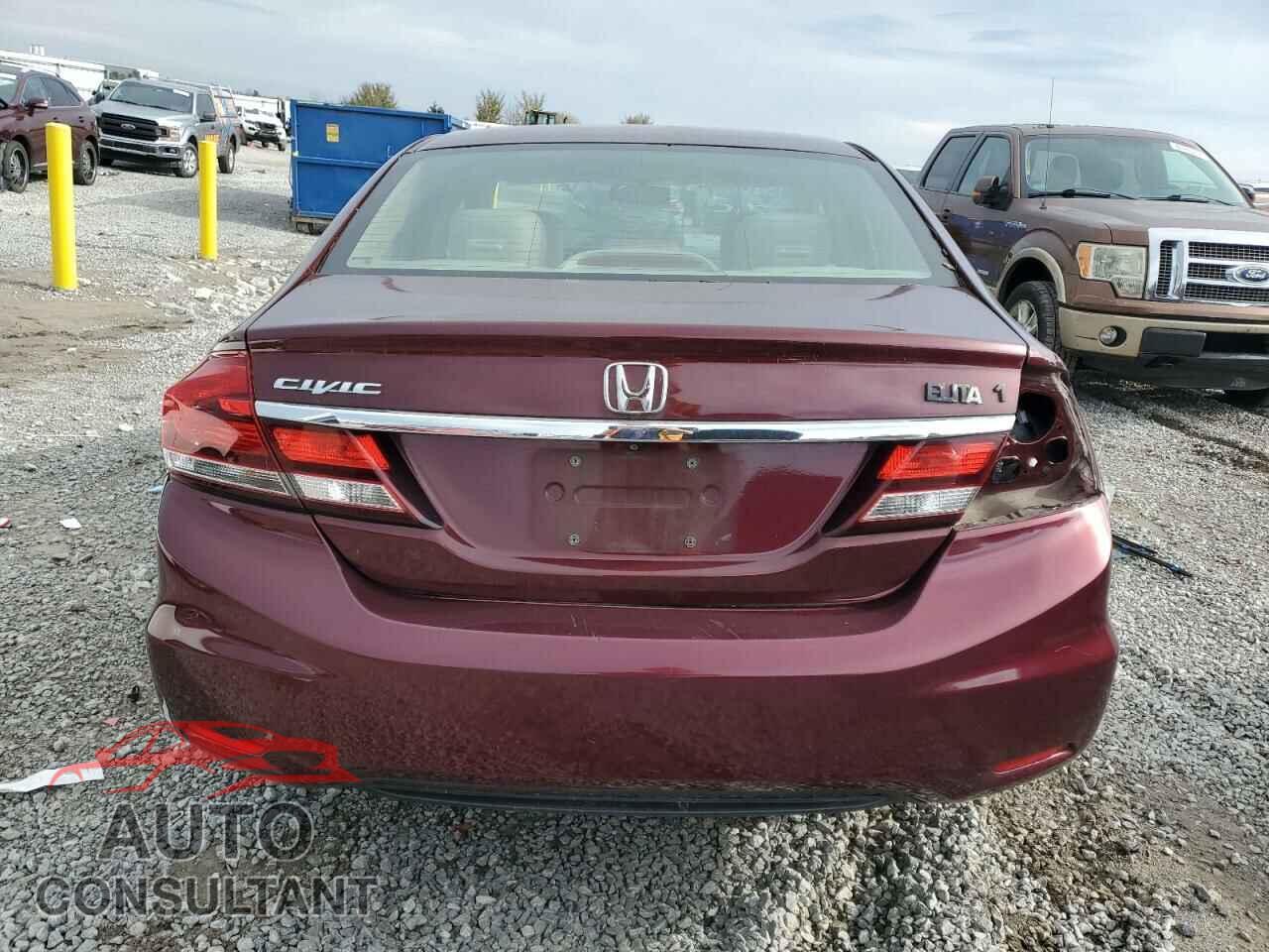 HONDA CIVIC 2013 - 19XFB2F98DE018152