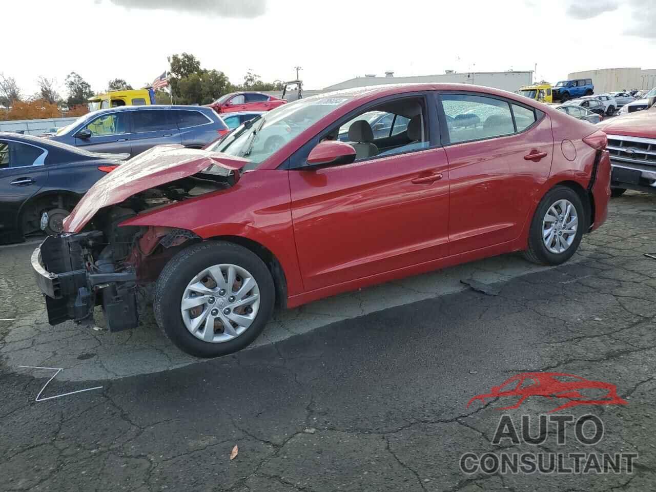 HYUNDAI ELANTRA 2018 - 5NPD74LF1JH371211