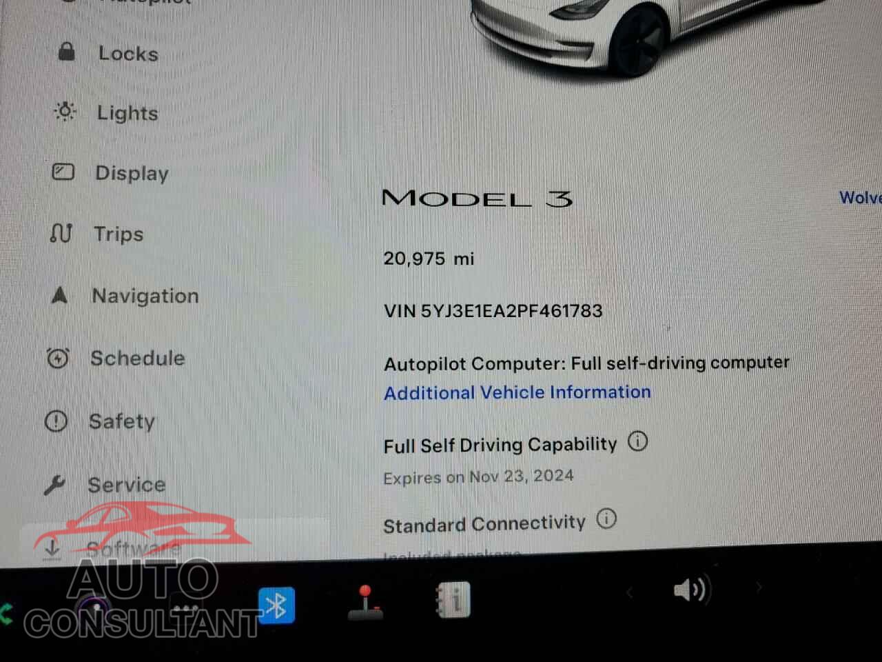 TESLA MODEL 3 2023 - 5YJ3E1EA2PF461783