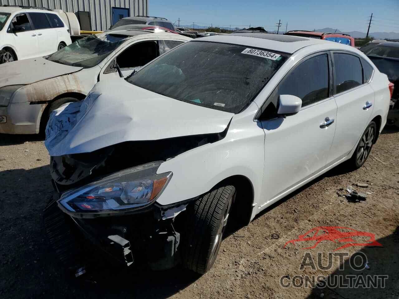 NISSAN SENTRA 2019 - 3N1AB7AP9KY375447