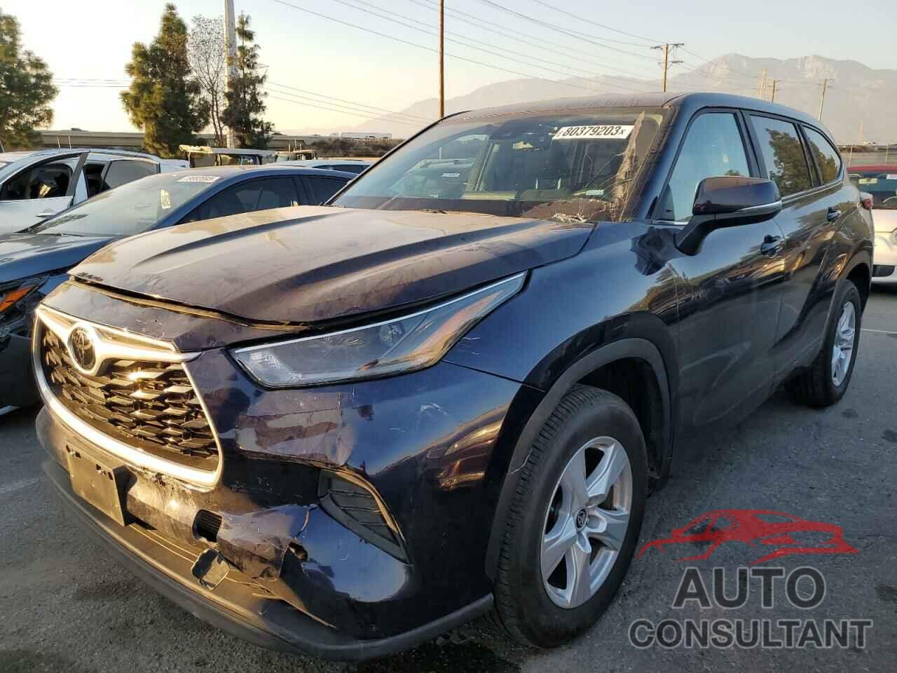 TOYOTA HIGHLANDER 2023 - 5TDKDRAH9PS500722