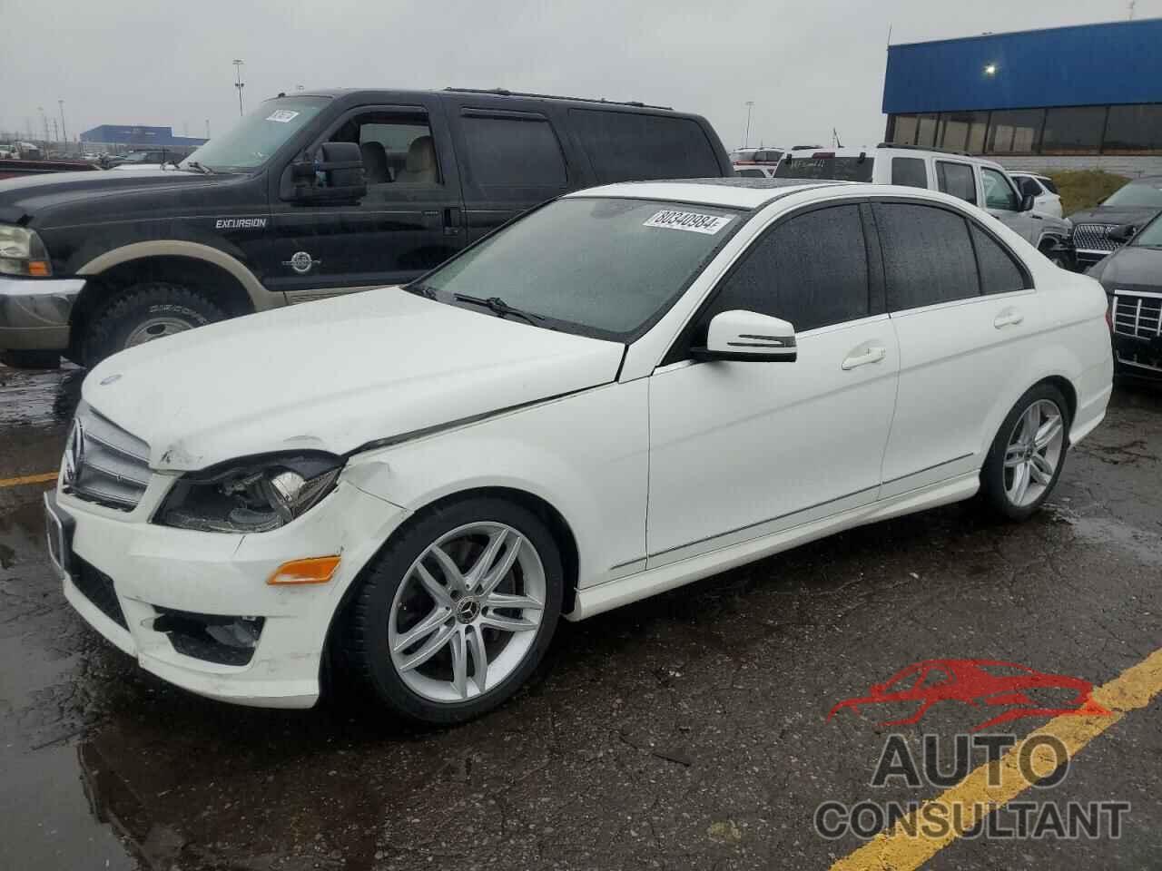 MERCEDES-BENZ C-CLASS 2013 - WDDGF8AB5DR256928
