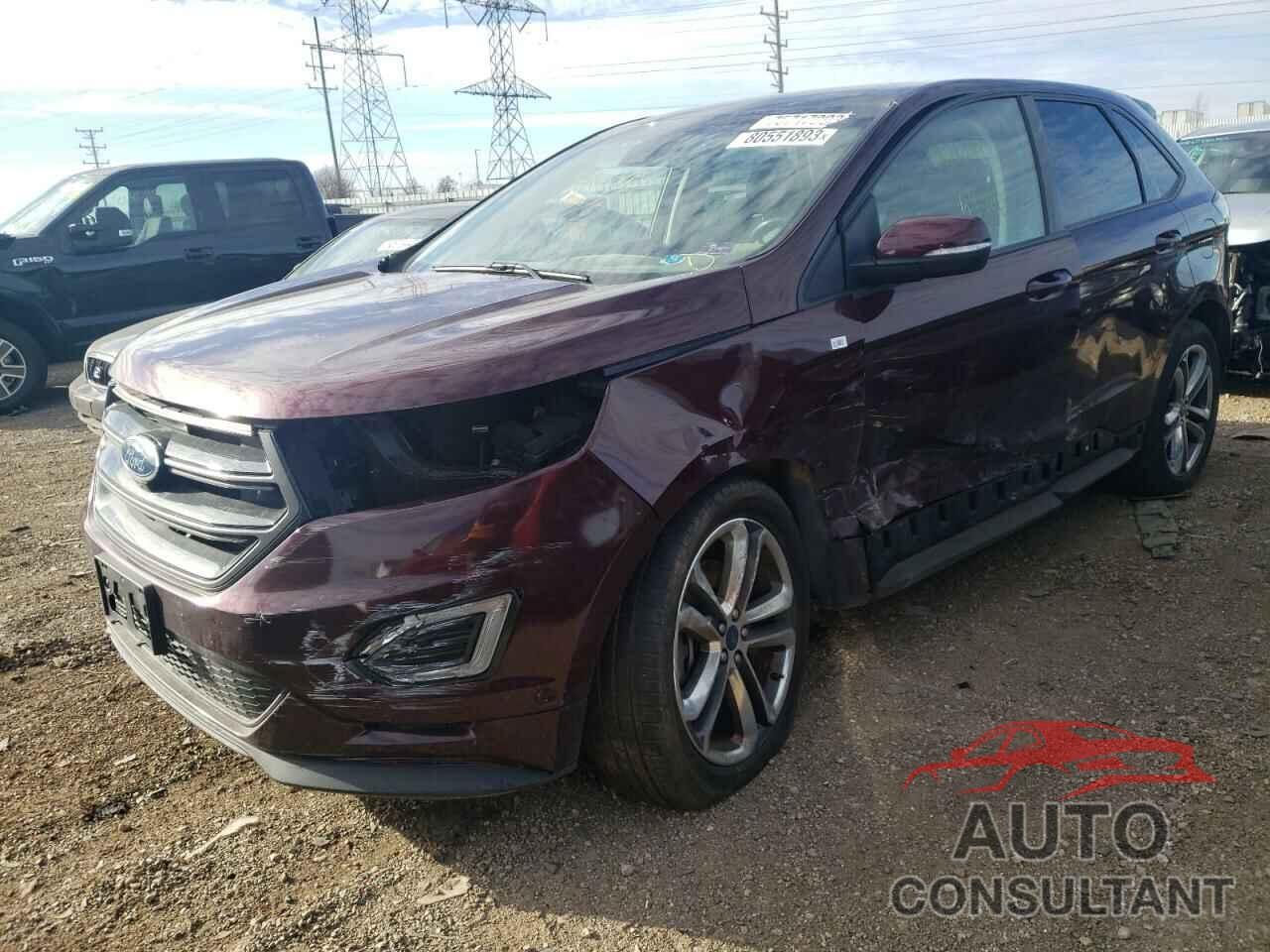 FORD EDGE 2017 - 2FMPK4AP9HBC41718