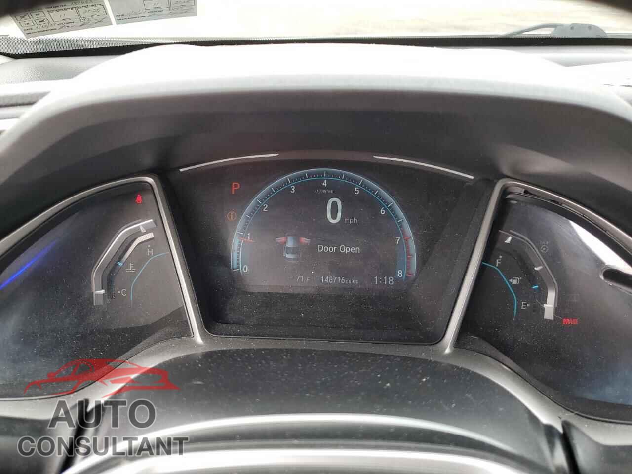 HONDA CIVIC 2017 - 19XFC2F73HE220740