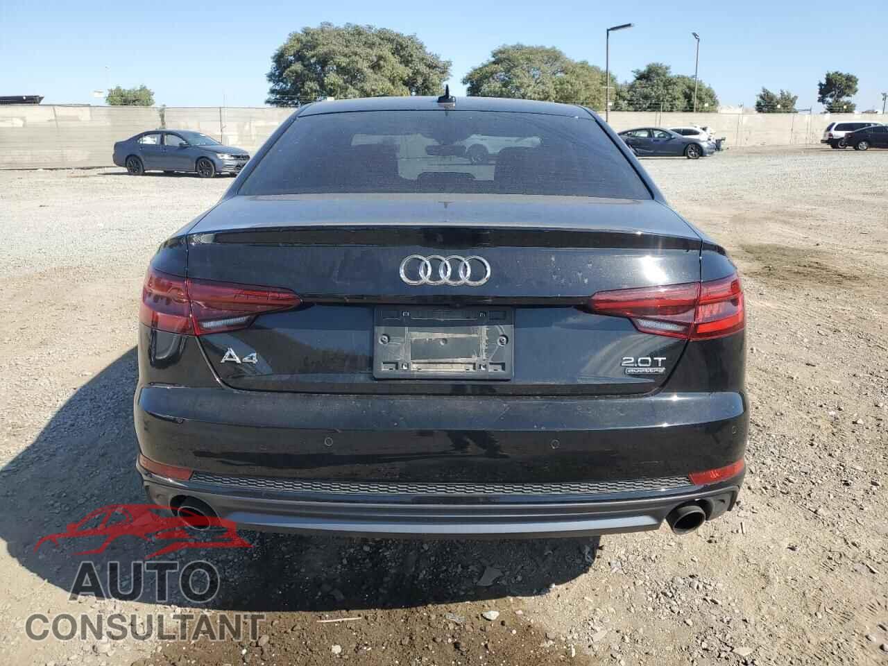 AUDI A4 2018 - WAUENAF44JA093301