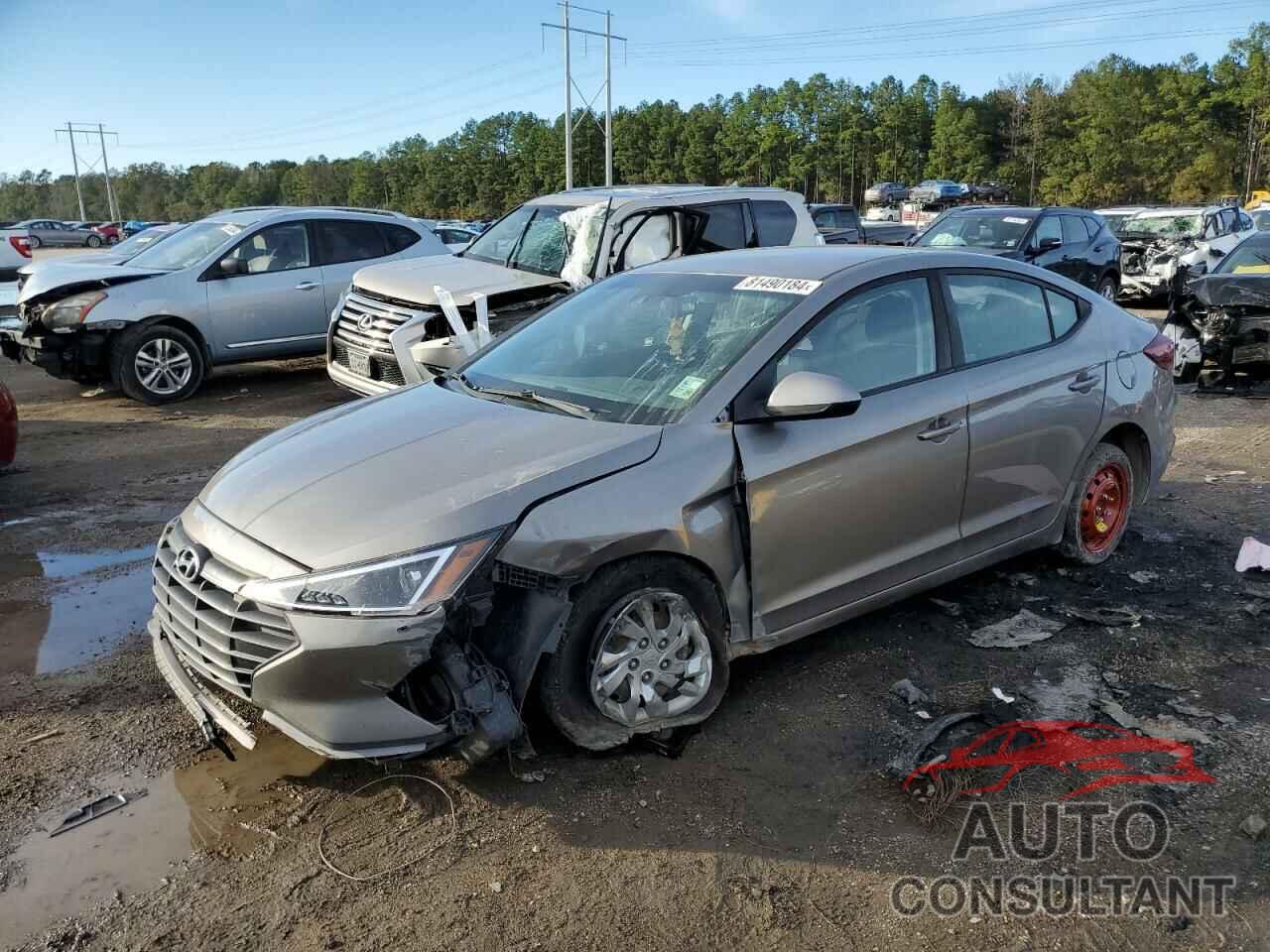 HYUNDAI ELANTRA 2020 - KMHD74LF8LU919001
