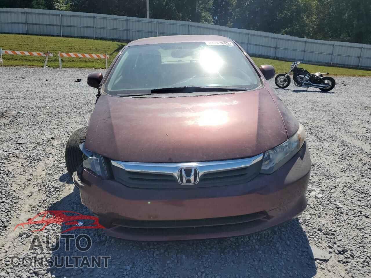 HONDA CIVIC 2012 - 19XFB2F56CE089927