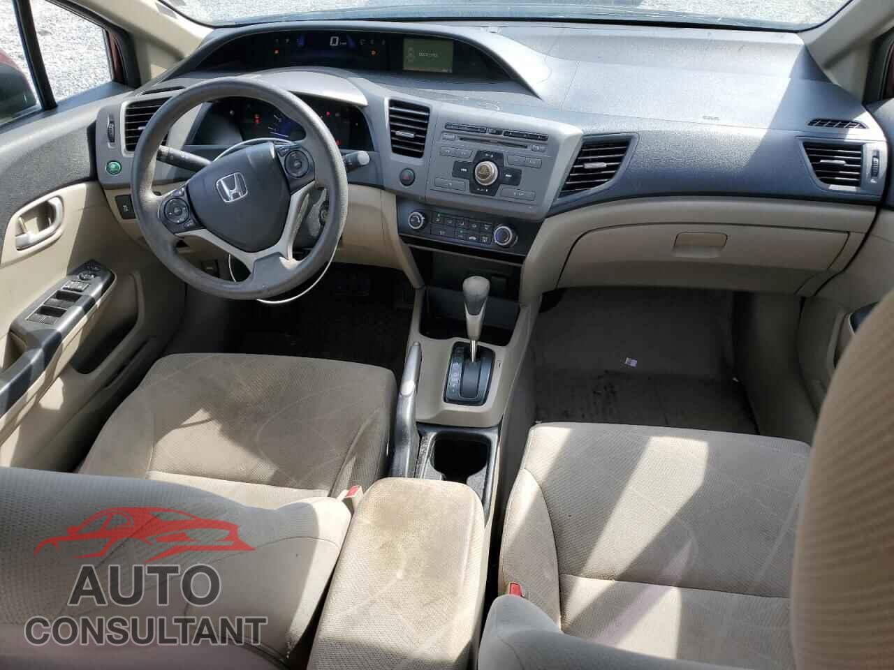 HONDA CIVIC 2012 - 19XFB2F58CE090867