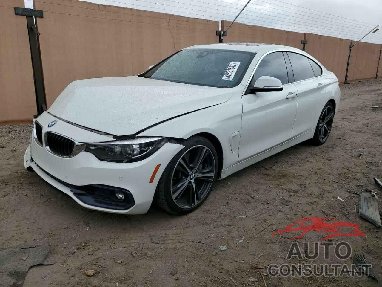 BMW 4 SERIES 2018 - WBA4J5C55JBF06190