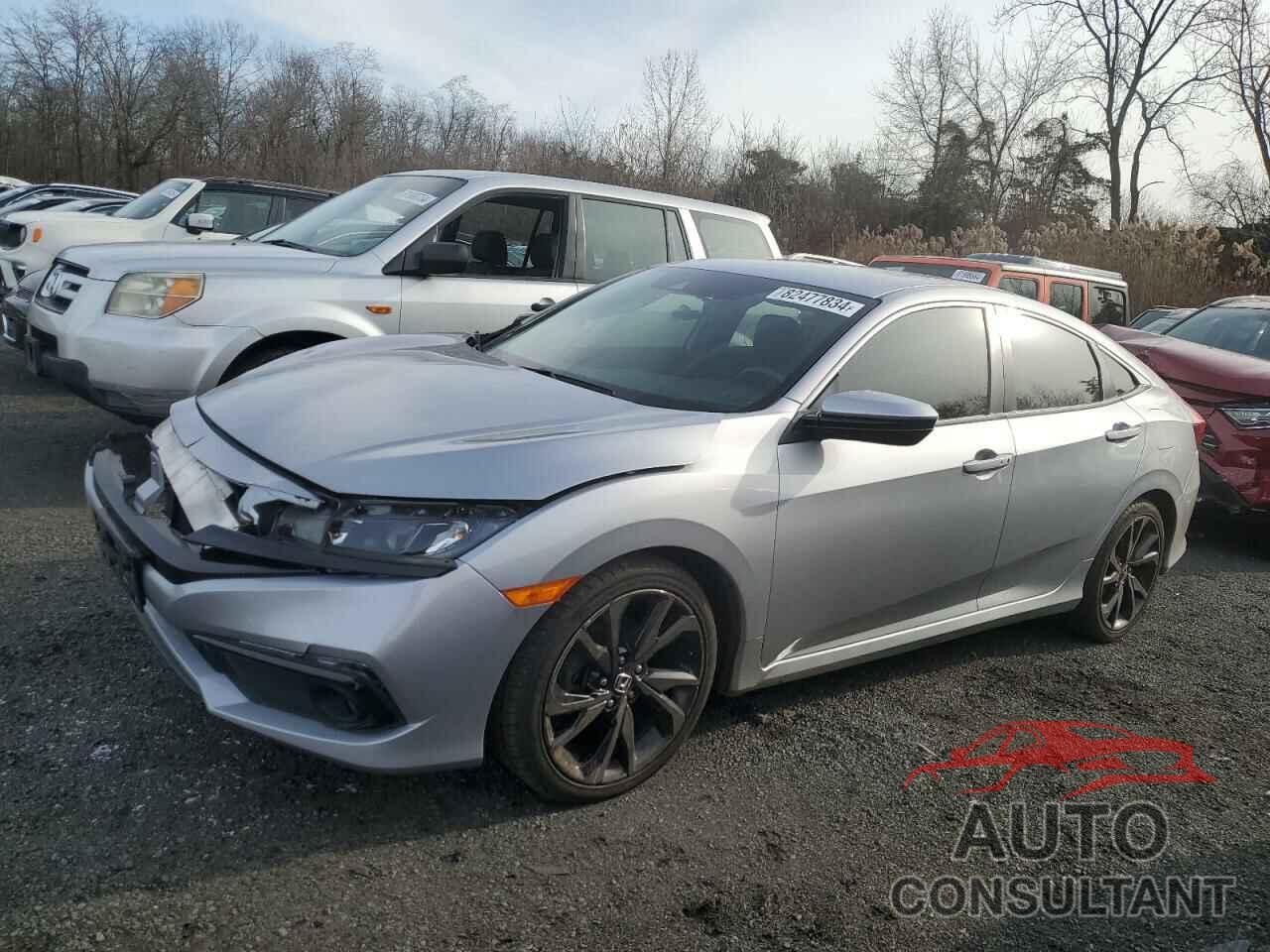 HONDA CIVIC 2019 - 2HGFC2F81KH512389