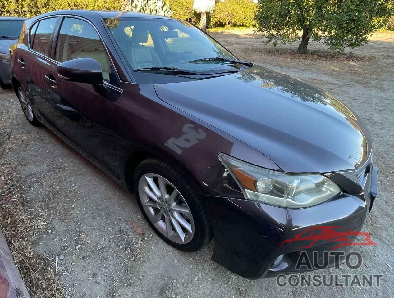 LEXUS CT 200 2012 - JTHKD5BH3C2086831