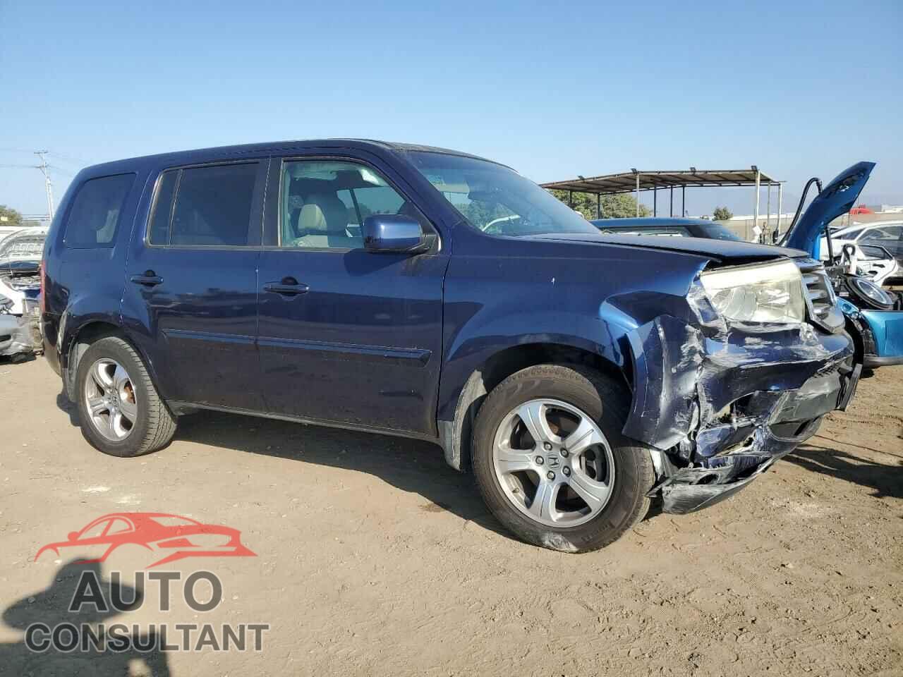 HONDA PILOT 2013 - 5FNYF3H50DB029525