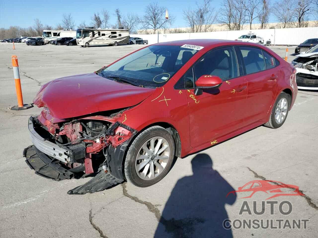 TOYOTA COROLLA 2021 - JTDVPMAE8MJ121653