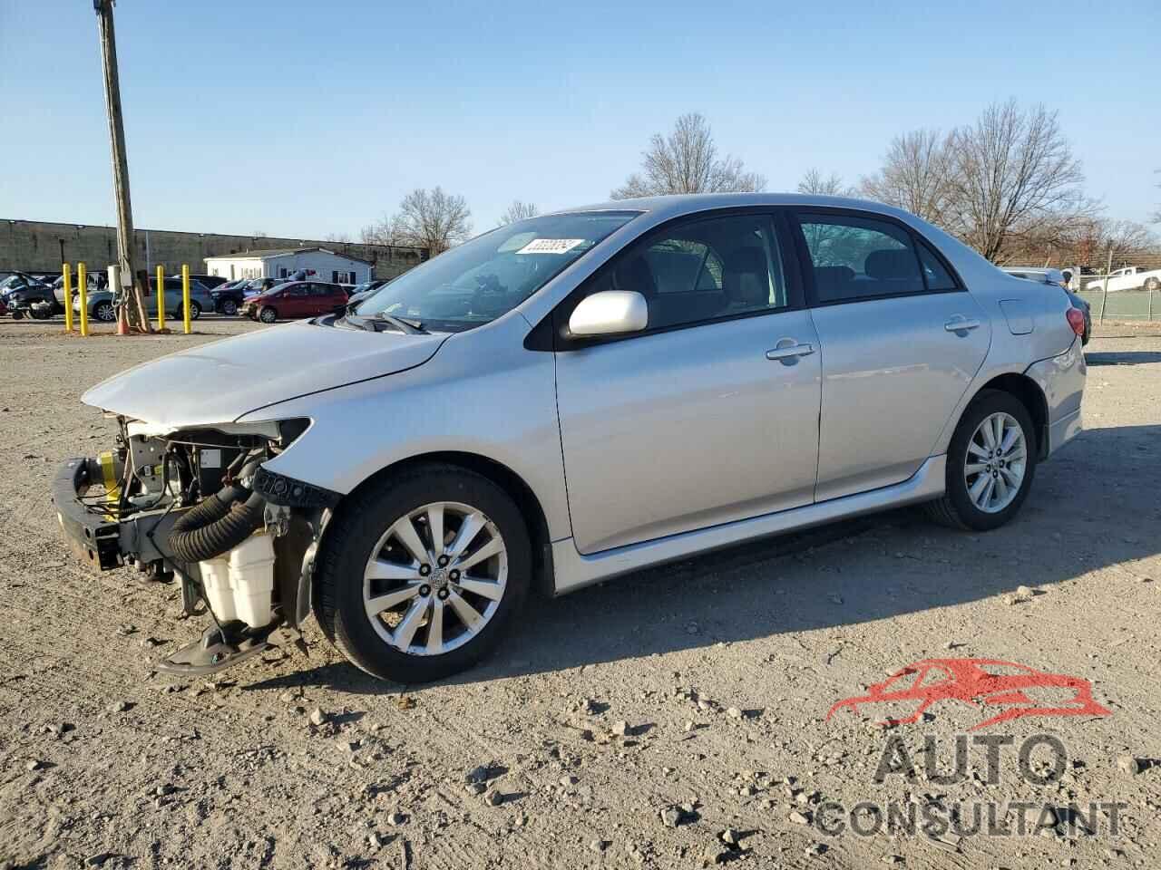 TOYOTA COROLLA 2009 - 2T1BU40E69C112644