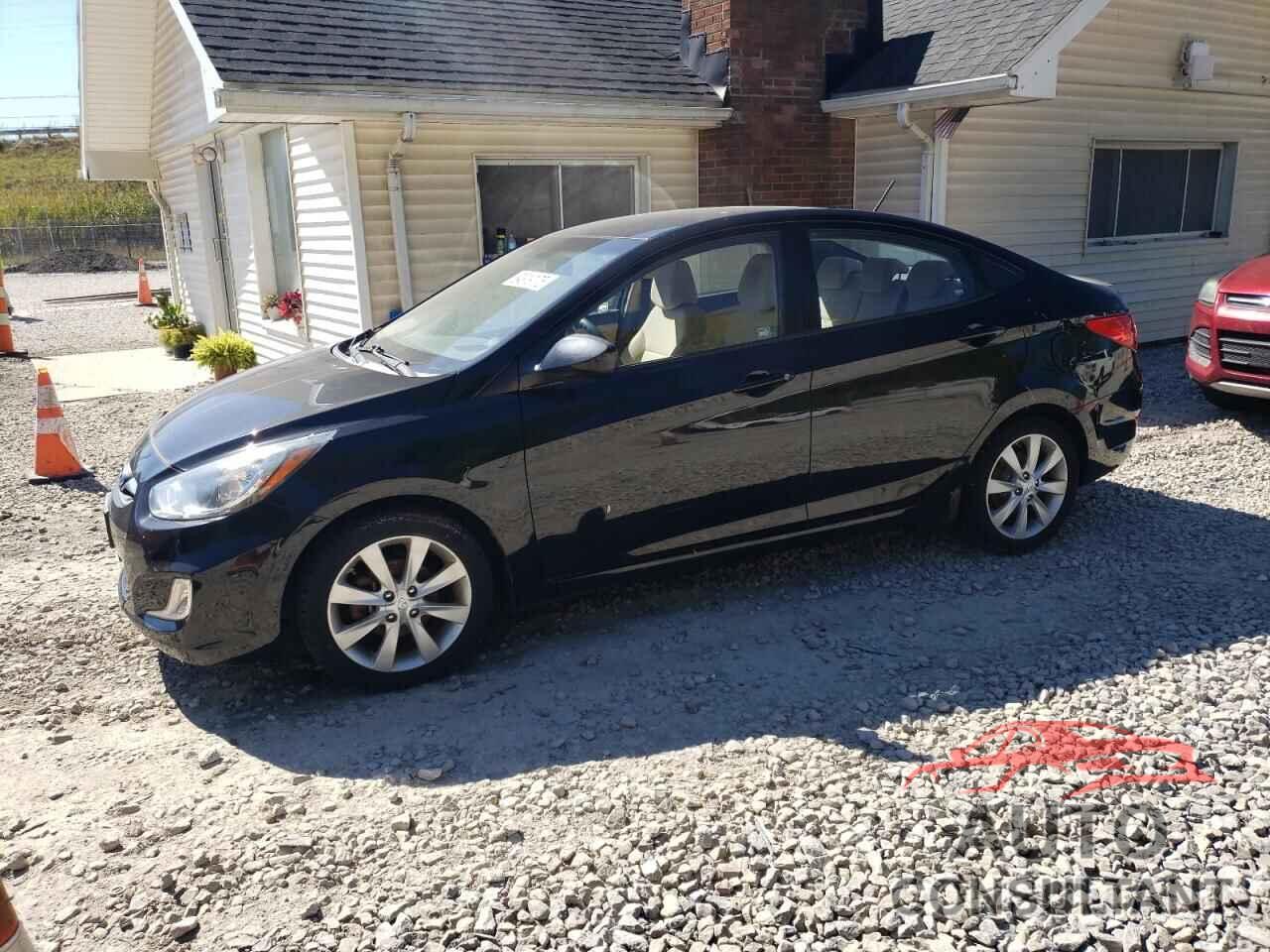 HYUNDAI ACCENT 2012 - KMHCU4AE0CU078497