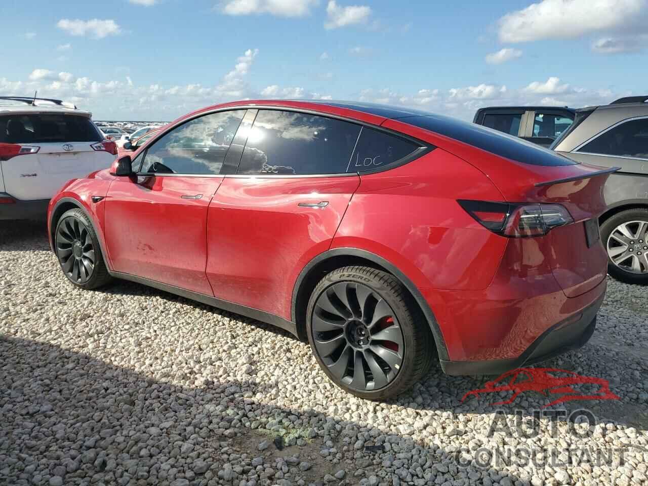 TESLA MODEL Y 2021 - 5YJYGDEF4MF189455