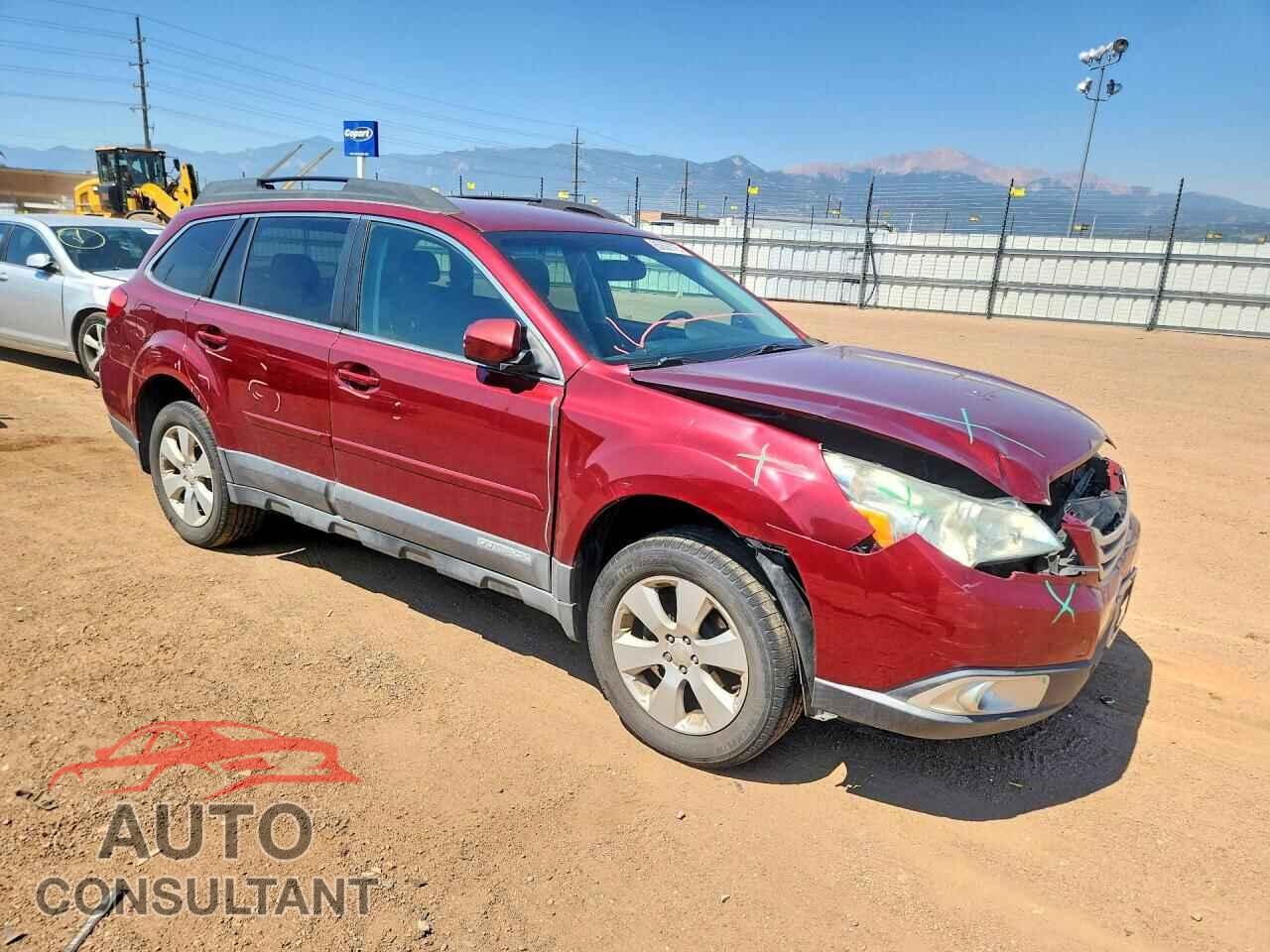 SUBARU OUTBACK 2012 - 4S4BRBCC0C3279822