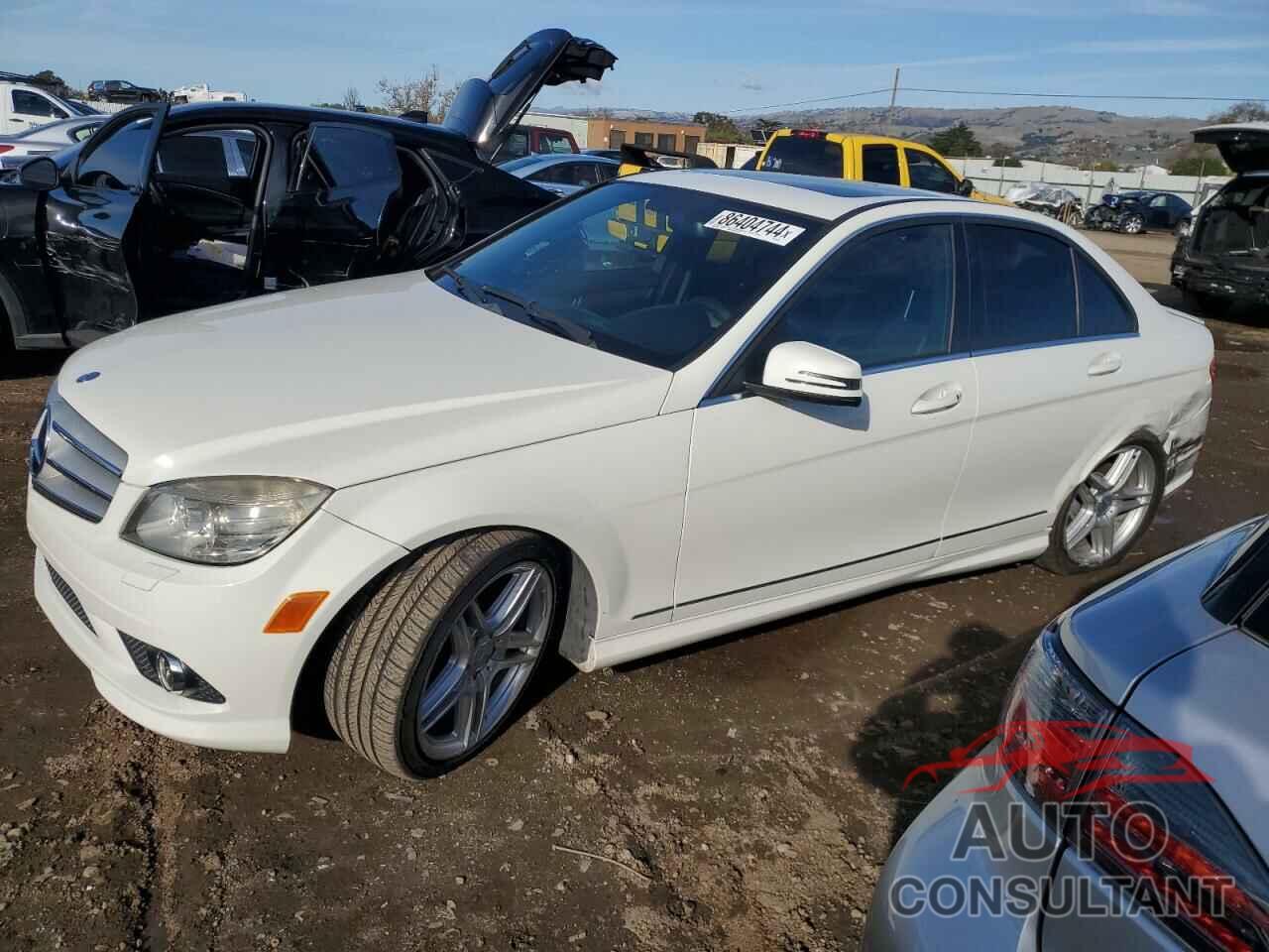 MERCEDES-BENZ C-CLASS 2010 - WDDGF5GB6AR088816
