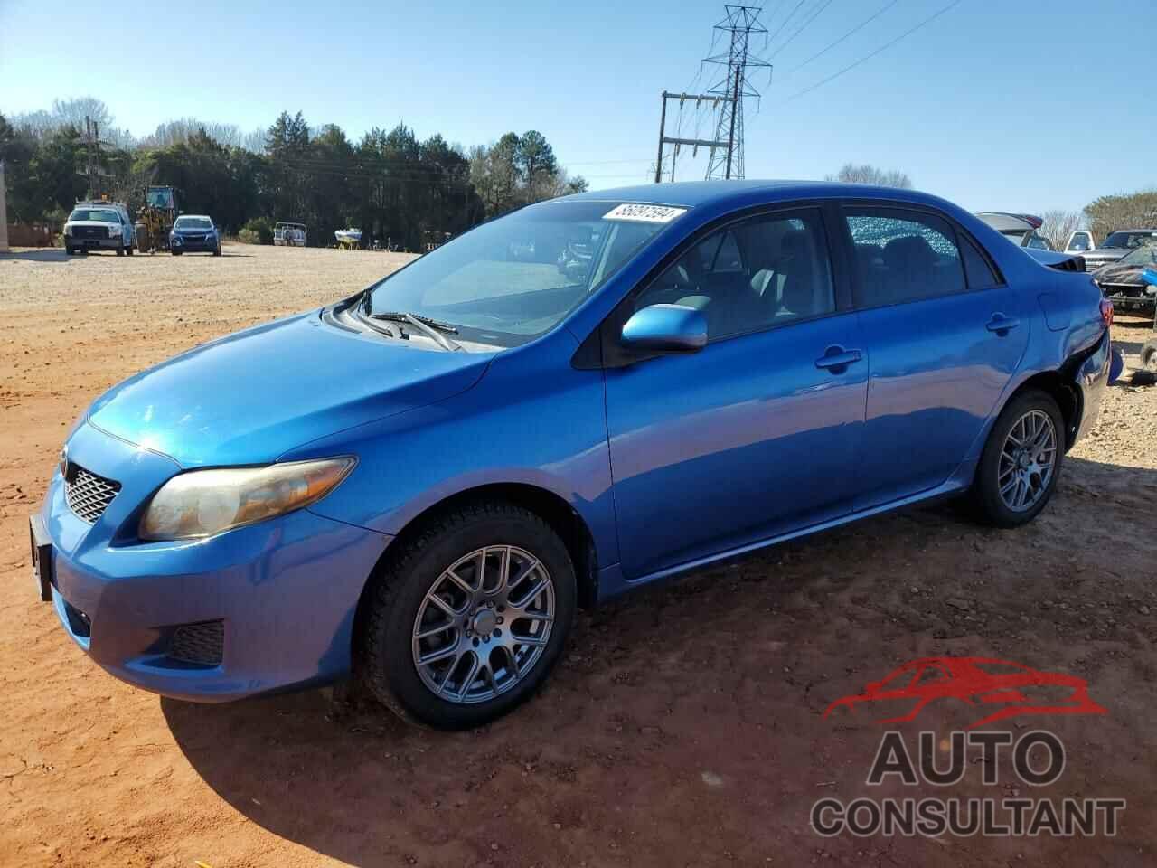 TOYOTA COROLLA 2009 - 1NXBU40E89Z005075