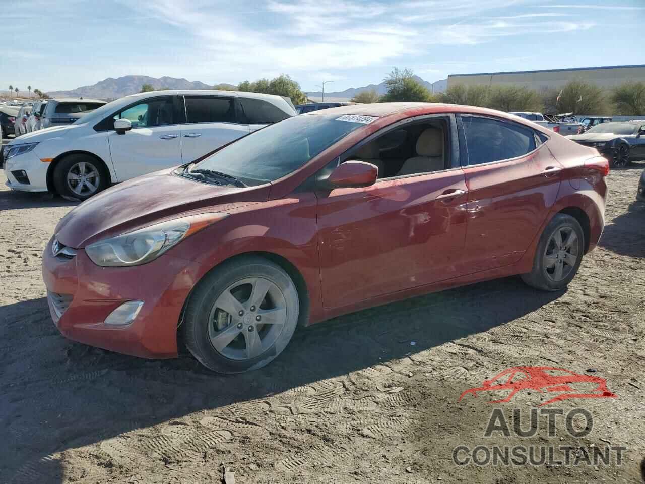 HYUNDAI ELANTRA 2013 - KMHDH4AE7DU866087