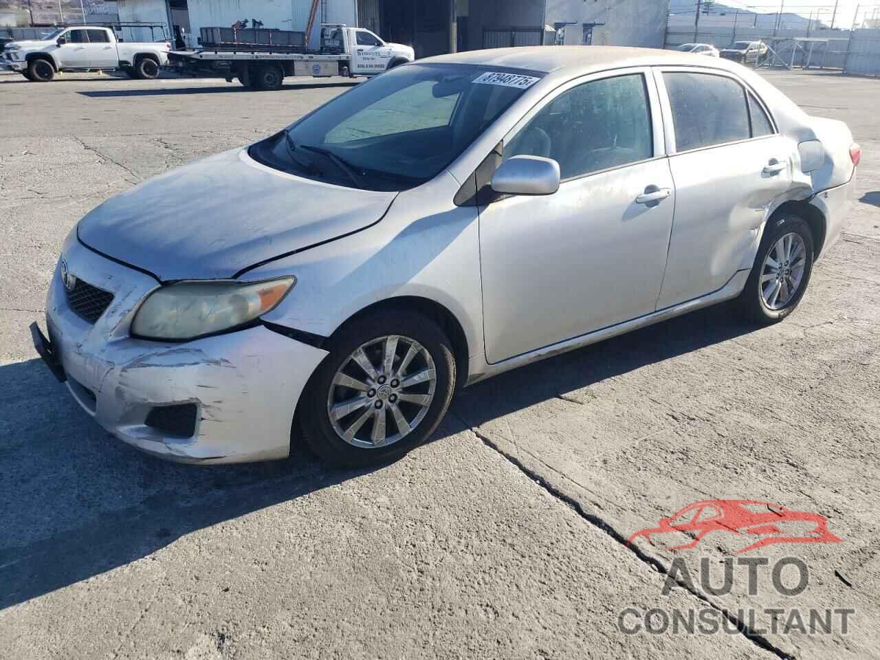 TOYOTA COROLLA 2009 - JTDBL40E999086663