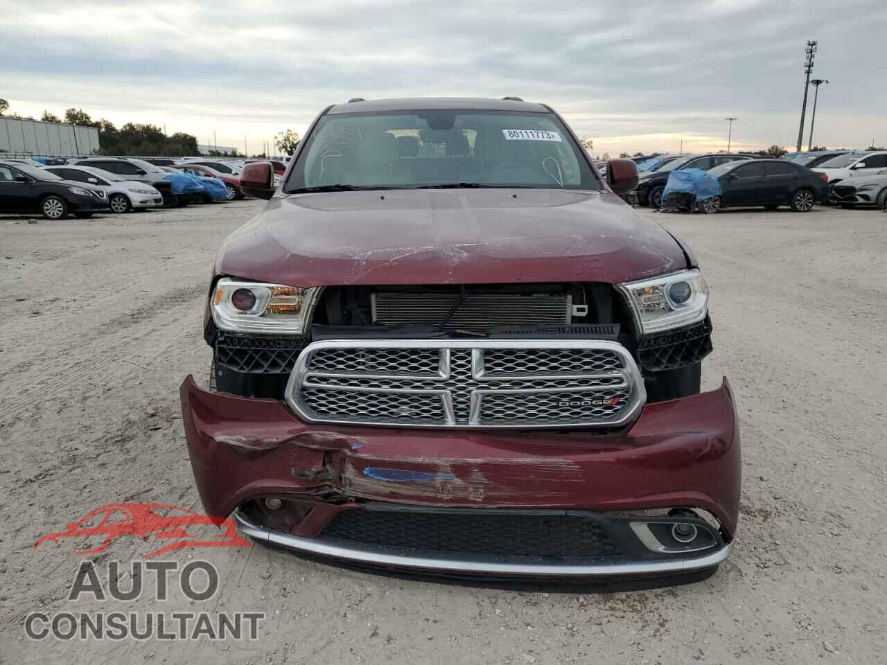 DODGE DURANGO 2017 - 1C4RDHAG7HC956432