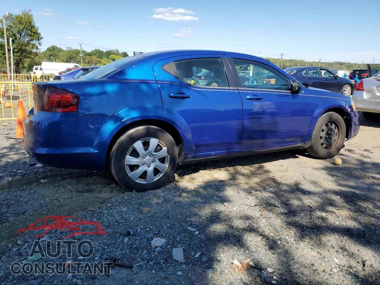 DODGE AVENGER 2012 - 1C3CDZAB7CN231754
