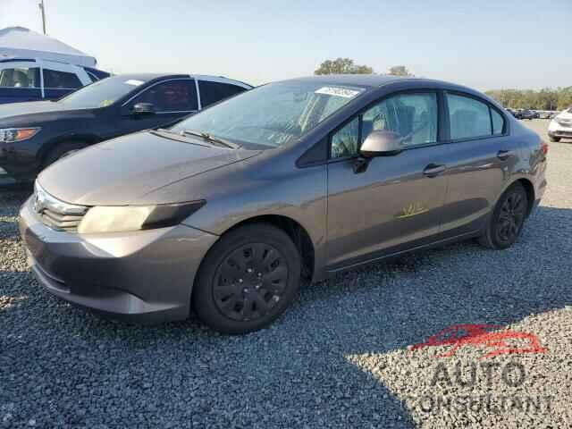 HONDA CIVIC 2012 - 19XFB2F52CE105282