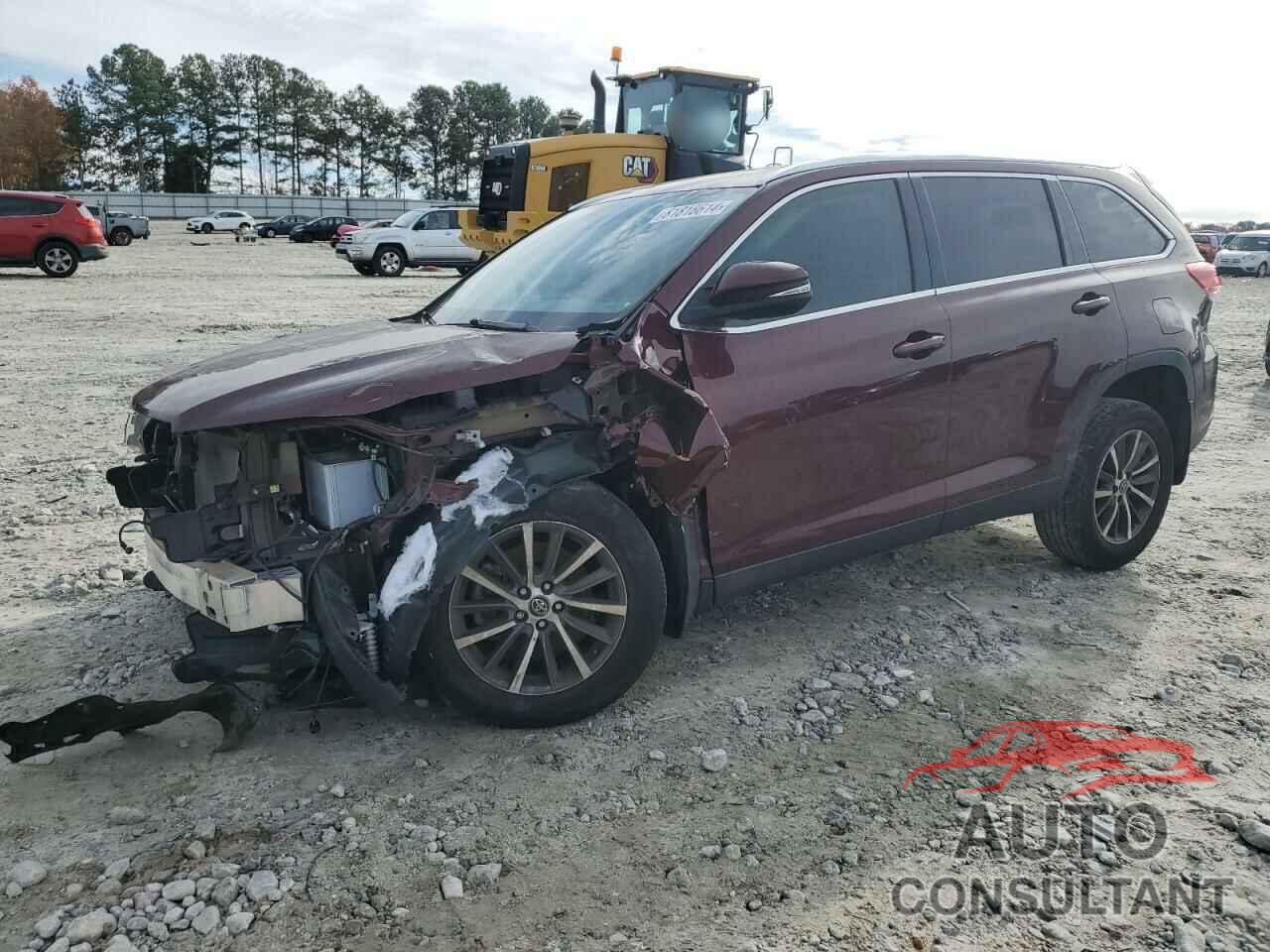 TOYOTA HIGHLANDER 2019 - 5TDJZRFH6KS955185