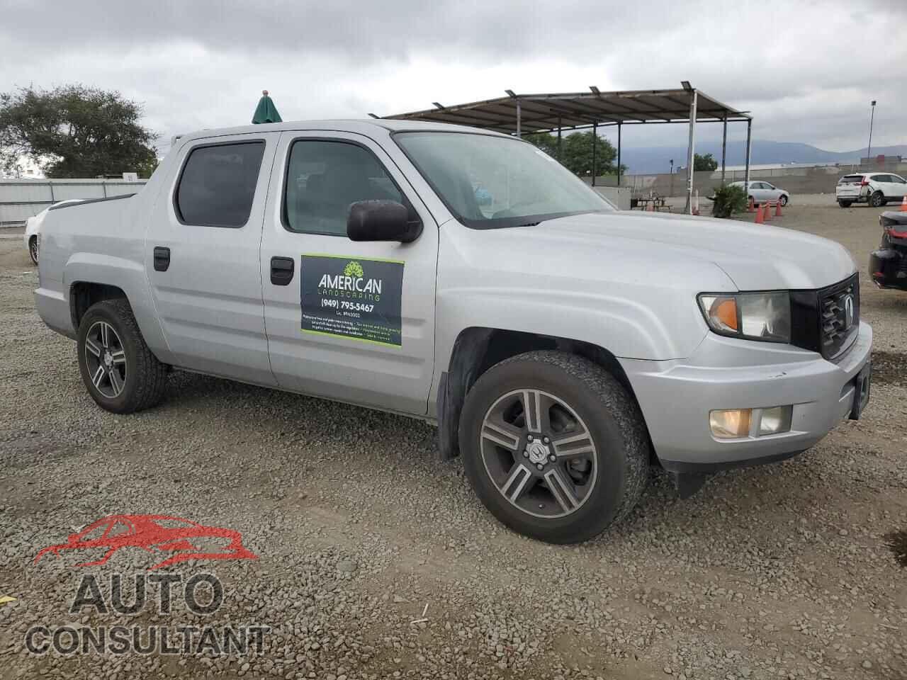 HONDA RIDGELINE 2014 - 5FPYK1F70EB002502