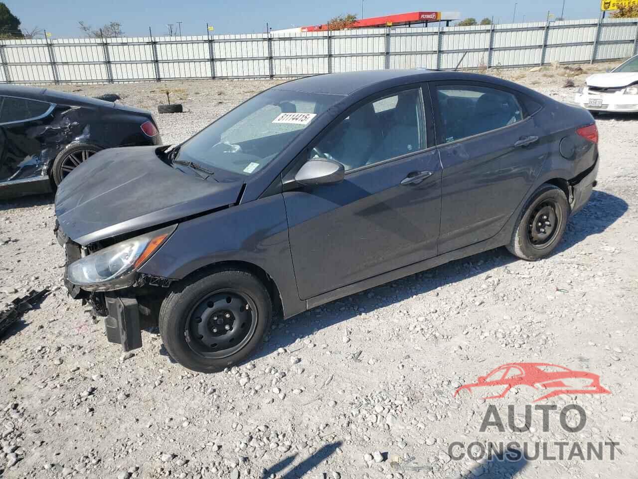 HYUNDAI ACCENT 2012 - KMHCT4AE9CU266373