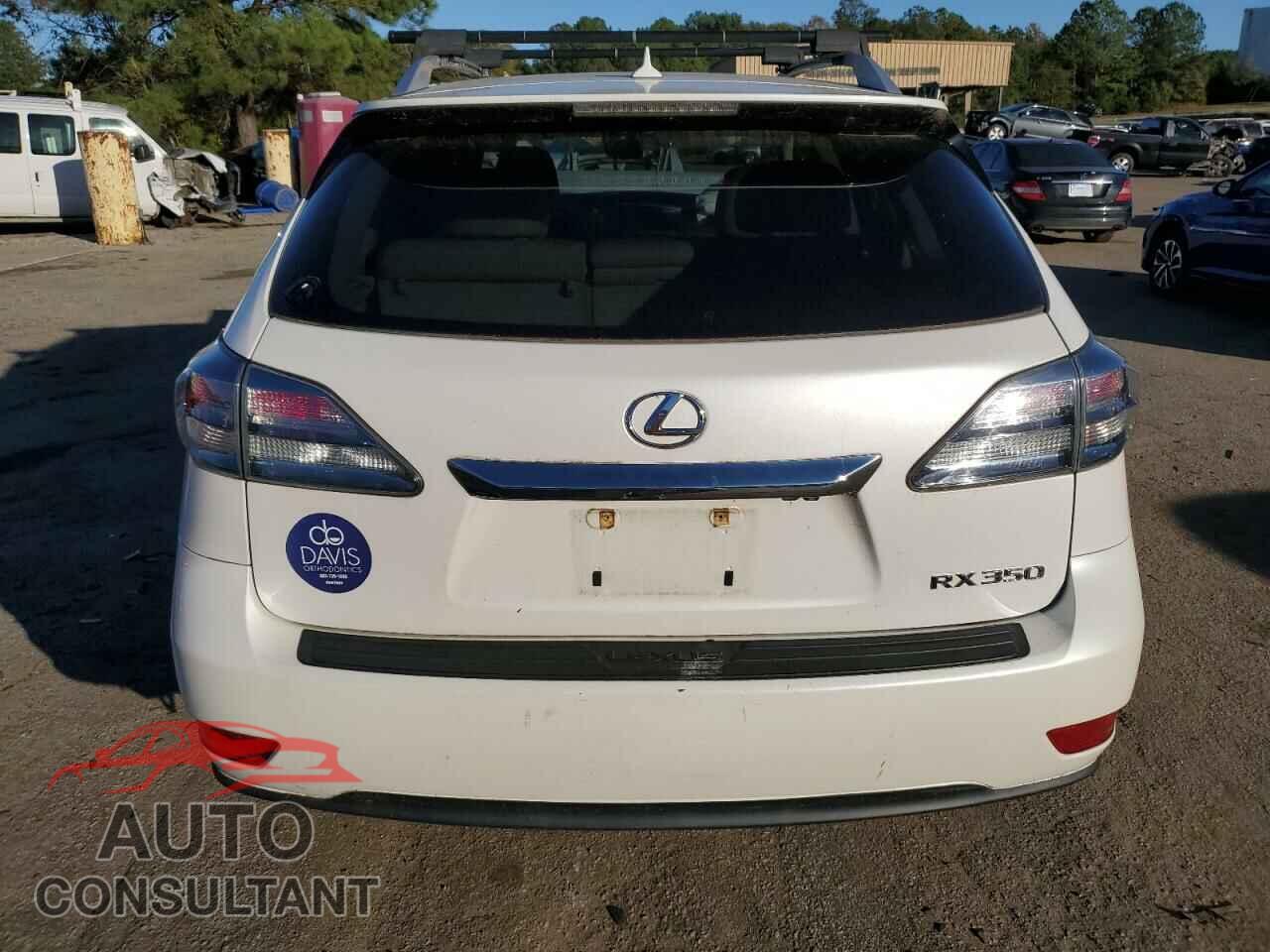 LEXUS RX350 2012 - 2T2ZK1BA1CC078516