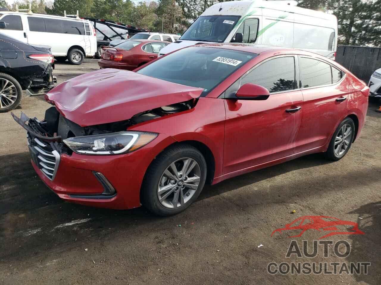 HYUNDAI ELANTRA 2017 - KMHD84LF0HU425624