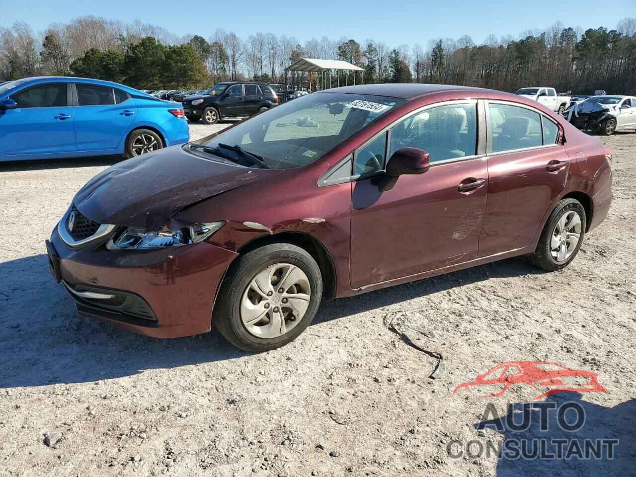 HONDA CIVIC 2013 - 2HGFB2F54DH561615