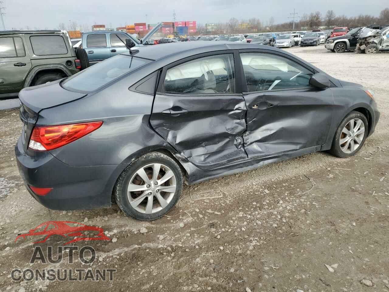 HYUNDAI ACCENT 2012 - KMHCU4AE9CU138857