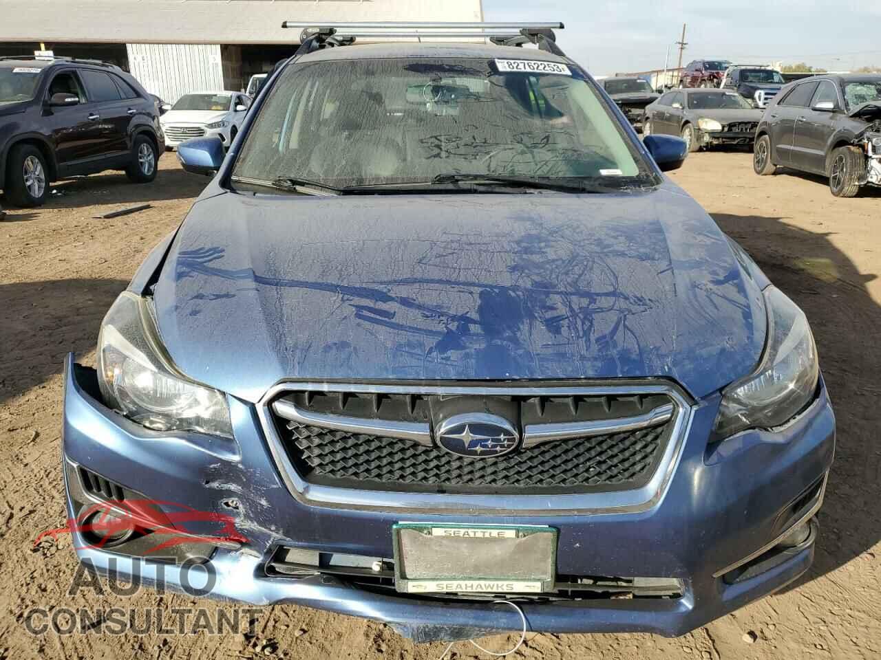 SUBARU IMPREZA 2015 - JF1GPAV65F8276123