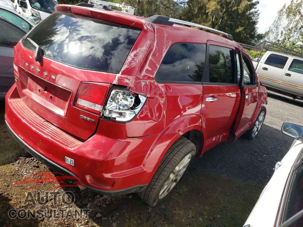 DODGE JOURNEY 2013 - 3C4PDCDG6DT710721