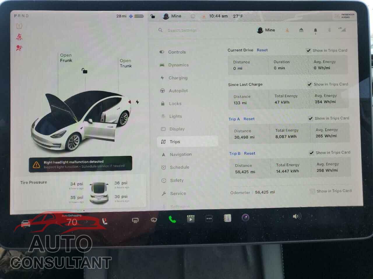 TESLA MODEL 3 2021 - 5YJ3E1EB2MF013208