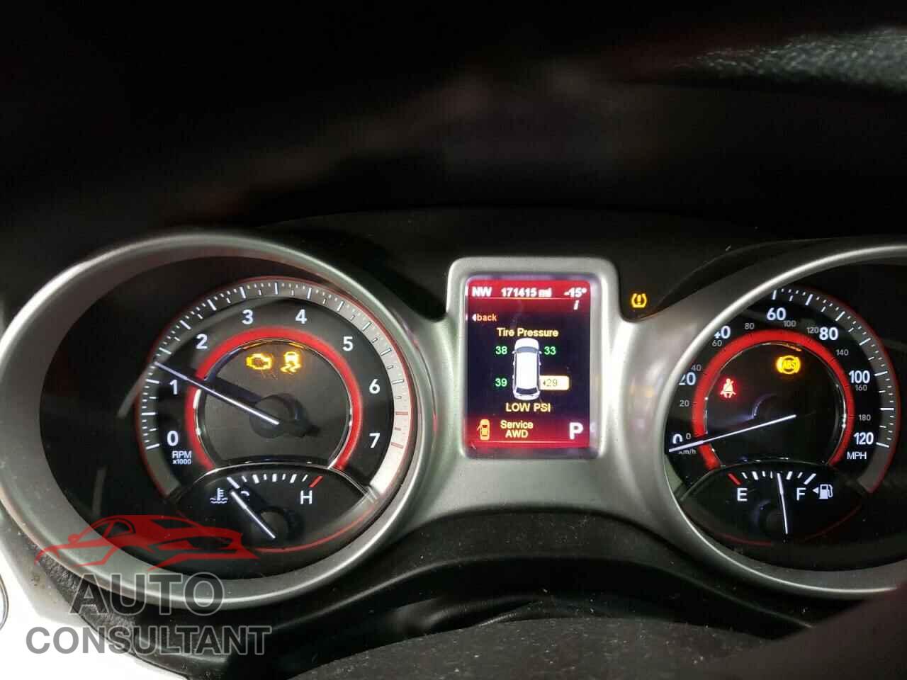 DODGE JOURNEY 2012 - 3C4PDDBG9CT397171