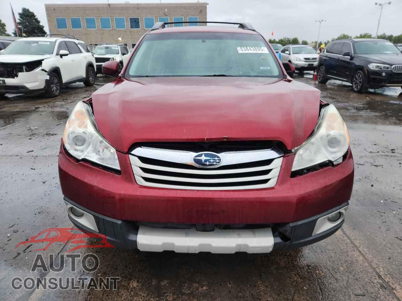 SUBARU OUTBACK 2012 - 4S4BRCKC8C3302027