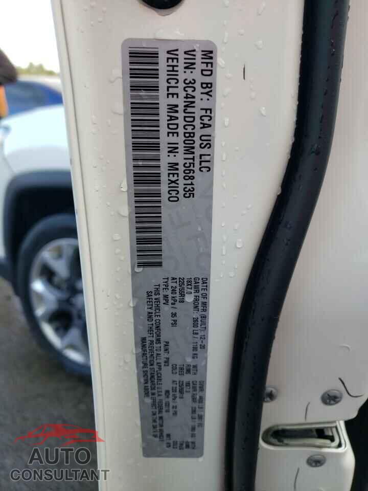 JEEP COMPASS 2021 - 3C4NJDCB0MT568135