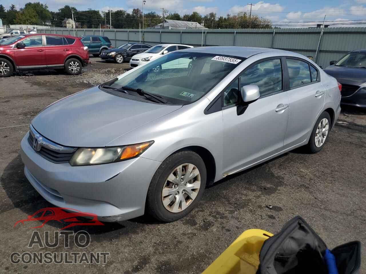 HONDA CIVIC 2012 - 19XFB2F57CE338056